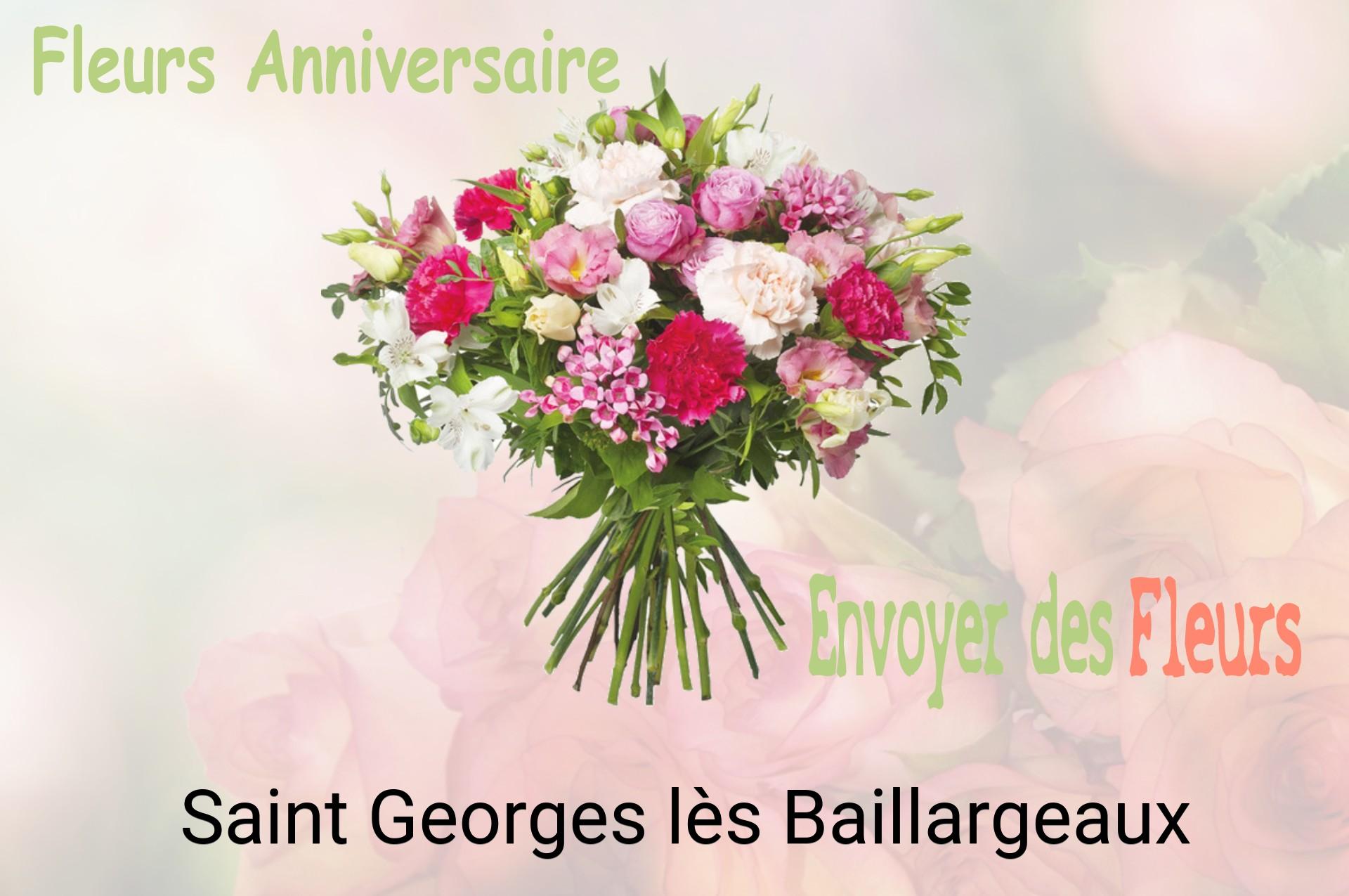 Bouquet de fleurs d’anniversaire livré à Saint-Georges-lès-Baillargeaux