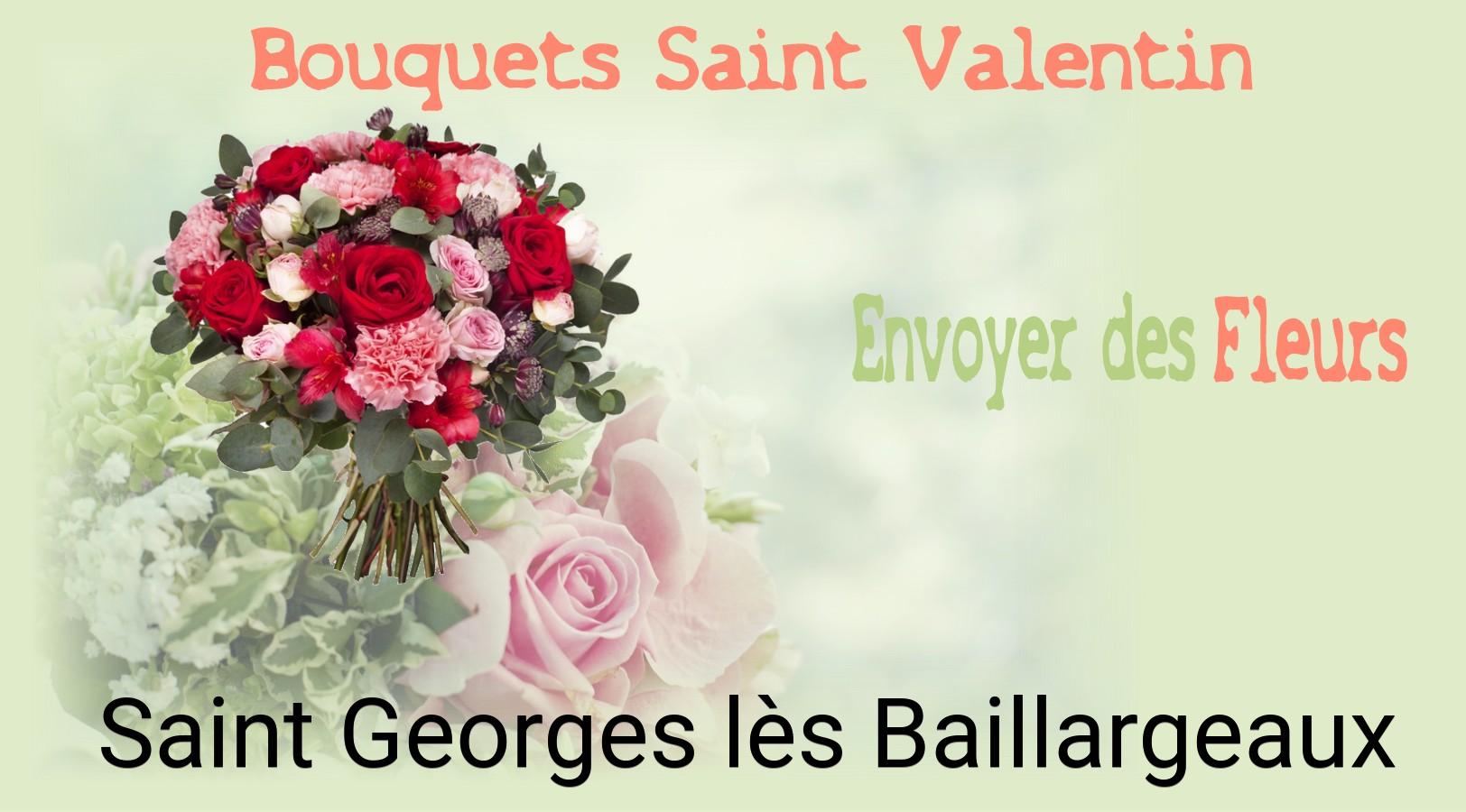 Roses de Saint-Valentin livrées à Saint-Georges-lès-Baillargeaux